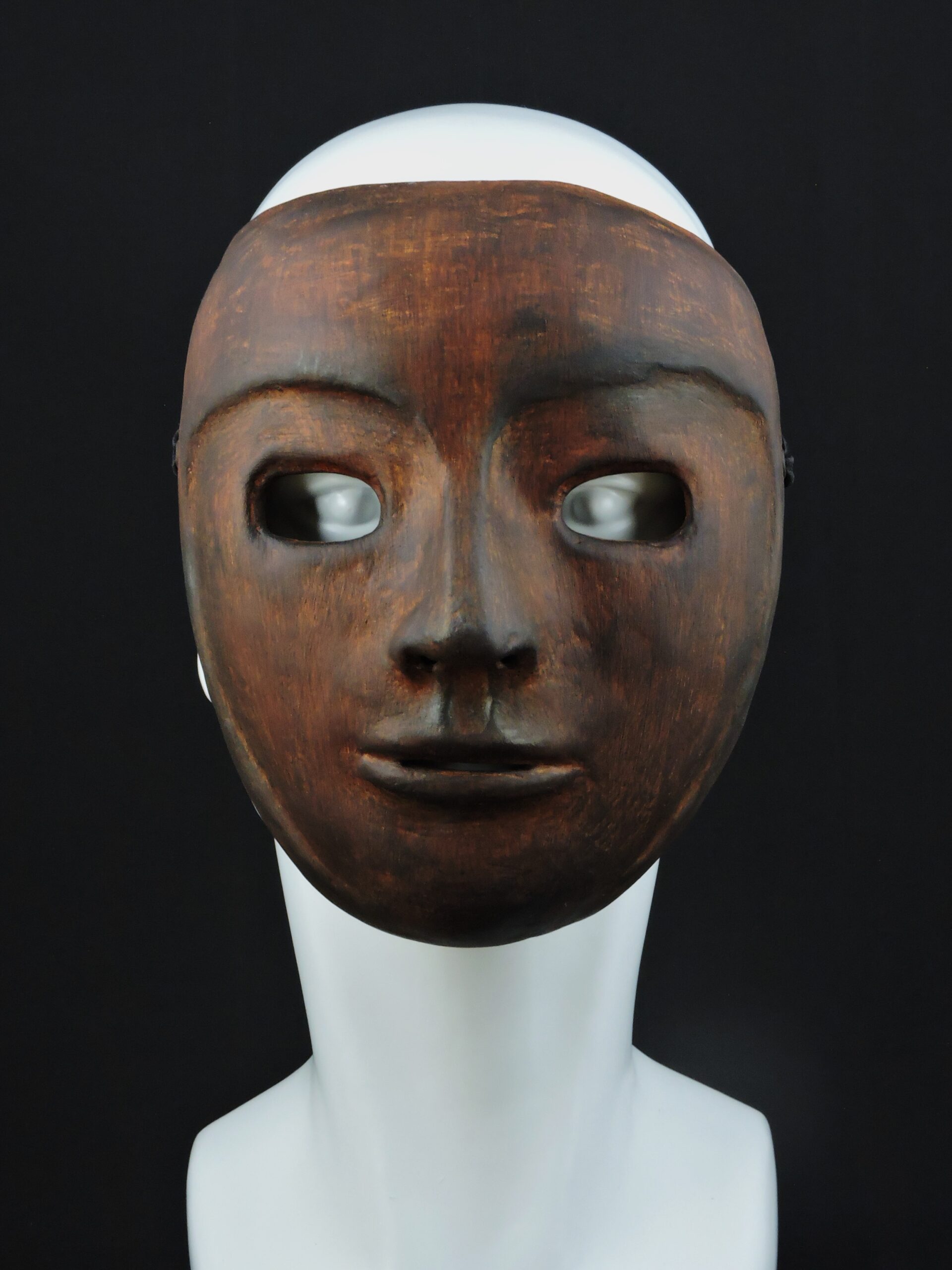 Máscara efecto madera